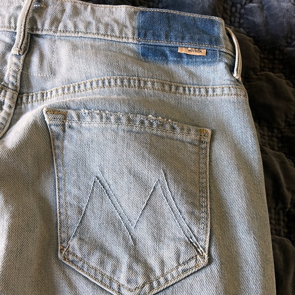 Mother Superior The Insider Crop Step Fray jeans with racer stripe - Picture 7 of 10